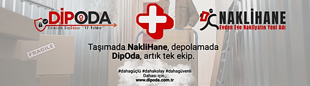 Depolamanın uzmanı DipOda, ev taşımanın ezber bozan markası NakliHane ile güçlerini birleştirdi. Taşınmak mı istiyorsunuz Depolamak mı Artık hepsi tek çatı altında!